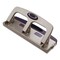 Officemate Deluxe 3-Hole Punch, 9/32" Holes, Silver/Navy 90102 - alternate 1