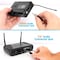 Pyle Pyle 2 Channel Wireless Microphone System, UHF Digital Mic Set, 2 Headset Mics, Transmitter & Adapter PDWM3400 - alternate 2