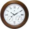 Infinity Instruments Noble Indoor/Outdoor Wall Clock, Antique Gold, 18.5in 20358AG-4584 - alternate 1