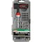 Do It Best 1/4 in Drive Socket Set, SAE/Metric, 6-Point, Shallow, 39-Piece 378690 - alternate 2