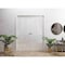 Sartodoors Sliding Double Pocket Doors 48 x 80 inches, Planum 0010 Gloss White, Kit Rail Hardware, Solid Wood PLANUM0010DP-GLOS-48 - alternate 1
