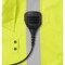 Ironwear 49" Poly/PU Hi Vis Raincoat with Zipper and Tuckaway Hood, Lime, Large 9520-L-LG - alternate 2