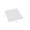 Homeroots 2in White Gel Memory Foam Queen Mattress Topper 711943 - alternate 2