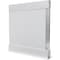 Swiftwall Temporary Wall Top C-Channel - 8'L - White P-CC-08-W - alternate 2