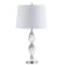 Jonathan Y Graham 27" Crystal LED Table Lamp, Clear/Chrome JYL2039A - alternate 2