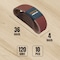 Powertec Sanding Belt, 4 in W, 36 in L, 120 Grit, Aluminum Oxide, 10PK 110110N - alternate 2
