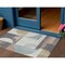 Homeroots 3' X 5' Rust Gray And Ivory Geometric Washable Indoor Outdoor Area Rug 617992 - alternate 1