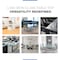 Fab Glass And Mirror 24X48in Rectangle Ultra Clear Glass Table Top, Beveled Edge, Low Iron Extra Clear Tempered G LI-24x48REC12THBE - alternate 2