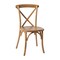 Flash Furniture Advantage Light Brown X-Back Chair X-BACK-LB - alternate 3