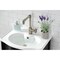 Kingston Brass One-Handle Single-Hole Bathroom Faucet with Push Pop-Up Drain, Brushed Nickel KS144RXBN - alternate 2