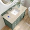 James Martin Vanities Brittany 48" Single Vanity, Smokey Celadon, w/ 3 CM Tajnar Eclos Top w/FreePower Wireless Charger 650-V48-SC-FTJR - alternate 2