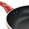 Better Chef 10in Silver Metallic Non Stick Gourmet Fry Pan in Red F1005R - alternate 2