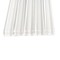 Apollo Tile White 0.6 in x 12 in Glass Glossy Pencil Liner Tile Trim 0.5 sqft/case, 10PK T88066-15A - alternate 2