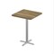 Correll Square Cafe Table, 24 in W, 24 in L, 42 in H, Particleboard Top, Colonial Hickory SXB24S-53-98-53 - alternate 1