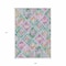 Homeroots 9' X 12' Lavender And Purple Geometric Washable Indoor Outdoor Area Rug 609152 - alternate 2