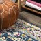 Jonathan Y Brooklyn Geometric Medallion Blue/Beige 4 ft. x 6 ft. Area Rug MDP207A-4 - alternate 3