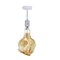 Bulbrite 4WLED GLACIER NATURAL GRAND, 2200K FILAMENT W/ WHITE MARBLE PENDANT, WHITE STRING 810178 - alternate 1