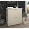 Bestar Universel 29W Lateral File Cabinet  in white chocolate 46630-1131 - alternate 2