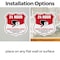 Signmission 24 Hour Surveillance Shield Sign Video S, 4 inch X 4 inch, Vinyl Decal, 2PK SHI-D-2PACK-4-348 - alternate 2