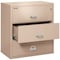 Fireking 3 Drawer, 1 Hr Fire & Impact Rated, 38" Wide Lateral Champagne 3-3822-CCH - alternate 2