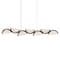 Cwi Lighting Moon Integrated LED Black Chandelier, 70inW 1715P54-7-101 - alternate 2