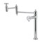 Kingston Brass Deck Mount Pot Filler Faucet with Knurled Handle, Polished Chrome KS3701RKX - alternate 1