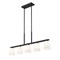 Z-Lite Naya 5-Light Linear Chandelier, 44.5 in W, Matte Black 7518-5L-MB - alternate 2