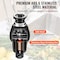 Vevor Garbage Disposal 3/4 HP Continuous Food Waste Disposer 3250RPM EZ Connect Corded JW-V50 - alternate 3