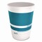 Perk Insulated Paper Hot Cups, 12 oz, White/Blue, 480PK PK-60911CT - alternate 1