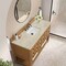 James Martin Vanities Malibu 60" Single Vanity, Amber Birch, w/ 3 CM Tajnar Eclos Top 505-V60S-AMB-3TJR - alternate 2