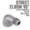 B & K Street Elbow 90 3/8"Blk 310SE90-38 - alternate 2