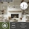 Vaxcel Annabelle 8-Light Farmhouse Candle-Style Chandelier, Matte Black, 42-In. Wide H0321 - alternate 2