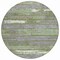 Homeroots 8' Olive Green Ivory And Blue Round Striped Washable Indoor Outdoor Area Rug 616672 - alternate 2
