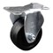 Service Caster 3.5 Inch Soft Rubber Wheel Rigid Top Plate Caster SCC-20R3514-SRS-TP2 - alternate 1