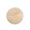 Homeroots 48" Natural Solid Wood Pedestal Base Round Top Dining Table 565245 - alternate 2