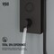 Vigo 59 in. H x 6 in. W 4-Jet Shower Panel System with Head, Tub Filler and Hand Shower Wand, Matte Black VG08022MB - alternate 2