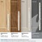Amerock Carrione 10-1/16 inch 256mm Center-to-Center Marble White/Champagne Bronze Cabinet Pull BP36664MWCZ - alternate 2