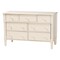 Baxton Studio Braith Farmhouse Ivory Spindle Wood King Size 4-Piece Bedroom Set 258-14207-14249-14247-14209-ZORO - alternate 2