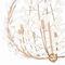 Z-Lite Claudine Modern Gold 8 Light Chandelier 353-38MGLD - alternate 2