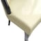 Leisuremod Novara Collection Modern Wooden Dining Chair in Light Cream, 2PK NC20CR2 - alternate 2