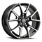 Ultra WHEELS 20 Inch Diameter x 8.5 Inch Width; 5 x 112 Millimeter/ 5 x 4.40 Inch Bolt Pattern 462-2844U+35 - alternate 1