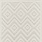 Homeroots 2' X 4' Ivory And White Geometric Indoor Outdoor Area Rug 573845 - alternate 1