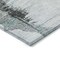 Homeroots 3' X 5' Teal Blue Silver And Gray Abstract Washable Indoor Outdoor Area Rug 582686 - alternate 2