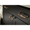 Hardware Resources Jeffrey Alexander Audrey 4-1/4'' Overall Length Satin Bronze Cabinet Pull 278-96SBZ - alternate 2