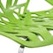 Leisuremod Modern Asbury Dining Chair with Chromed Legs, Green AC16G - alternate 2