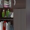 Homeroots 32" Espresso Melamine Mirrored Combo Dresser 249833 - alternate 2