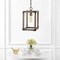 Jonathan Y Magnolia 8.13" Adjustable Iron Rustic Farmhouse LED Pendant, Brown JYL7474A - alternate 3