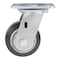 Vestil Rubber Swivel Caster 4 In. Diameter x 2 In. Width 551 Lb. Capacity Black/Gray CST-VE-4X2MRA-S - alternate 2