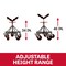 Jet 5-Leg Pipe Jack Stand w/ Casters & Steel Rollers (JPJ-5LG-SR) - JPJ-5LG-SR - alternate 3