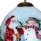 Homeroots Christmas Santa and Snowman Hand Painted Mouth Blown Glass Ornament 477525 - alternate 2